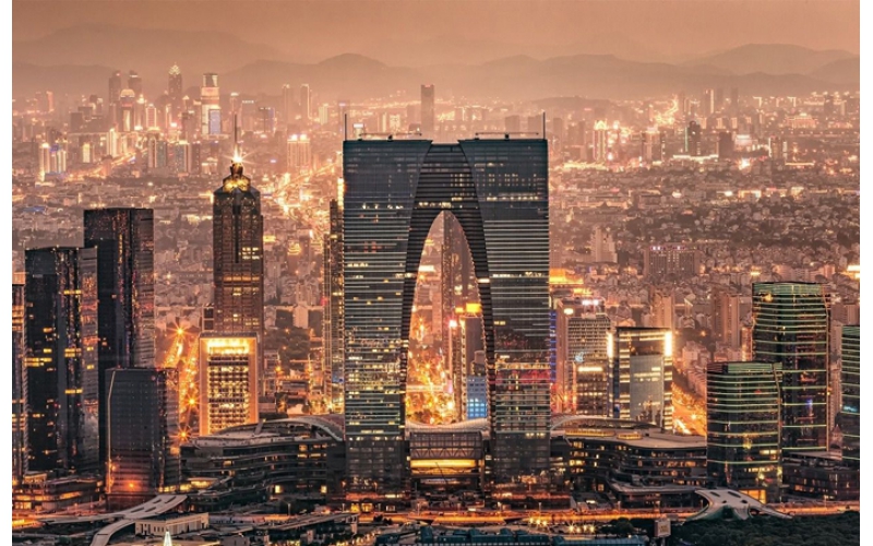 苏州金鸡湖CBD
